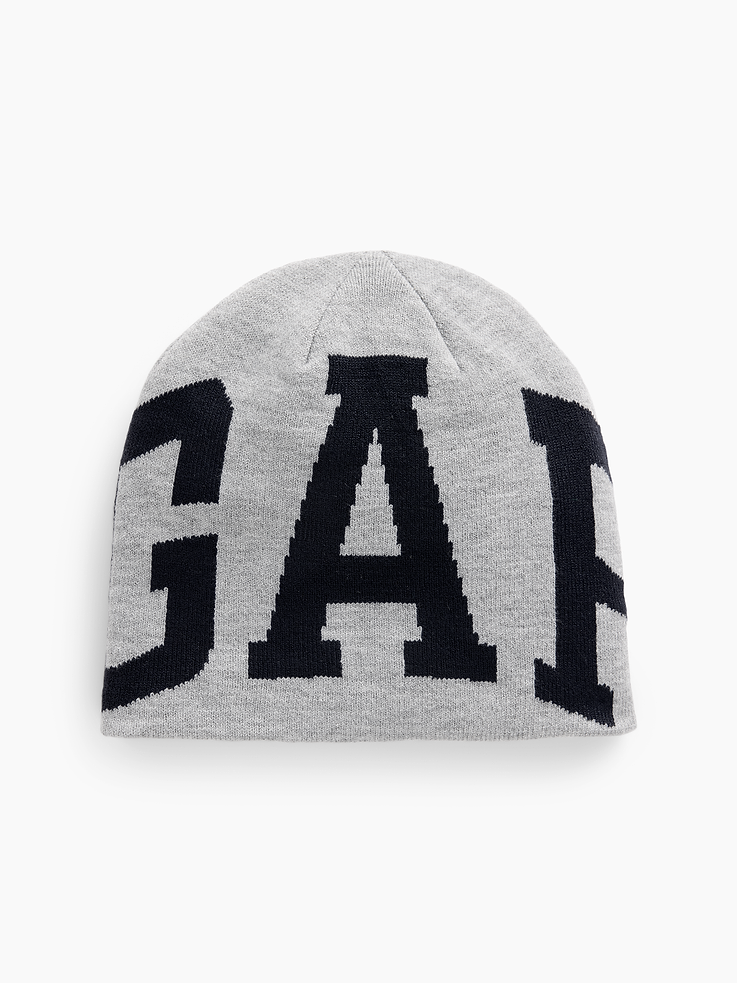 Image 1 of 3, Soft, stretch knit beanie., Gap logo at front., Product #1185351