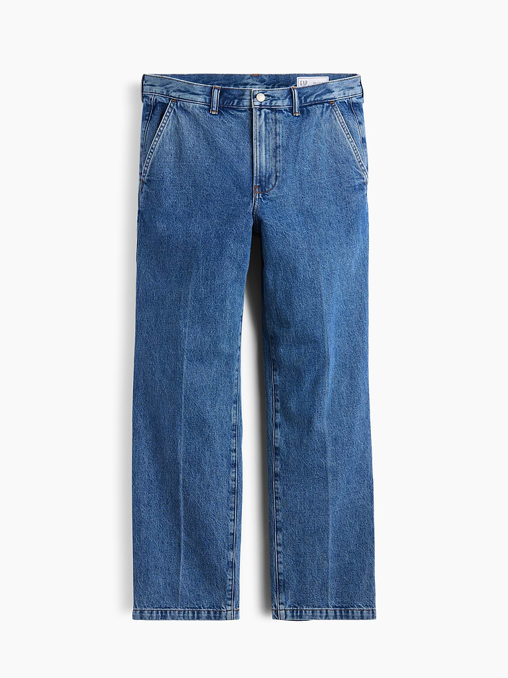 Image 7 of 7, Relaxed Straight Trouser Jeans