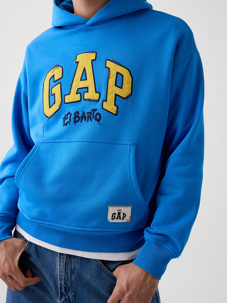 Image 4 of 10, Adult The Simpsons VintageSoft Hoodie