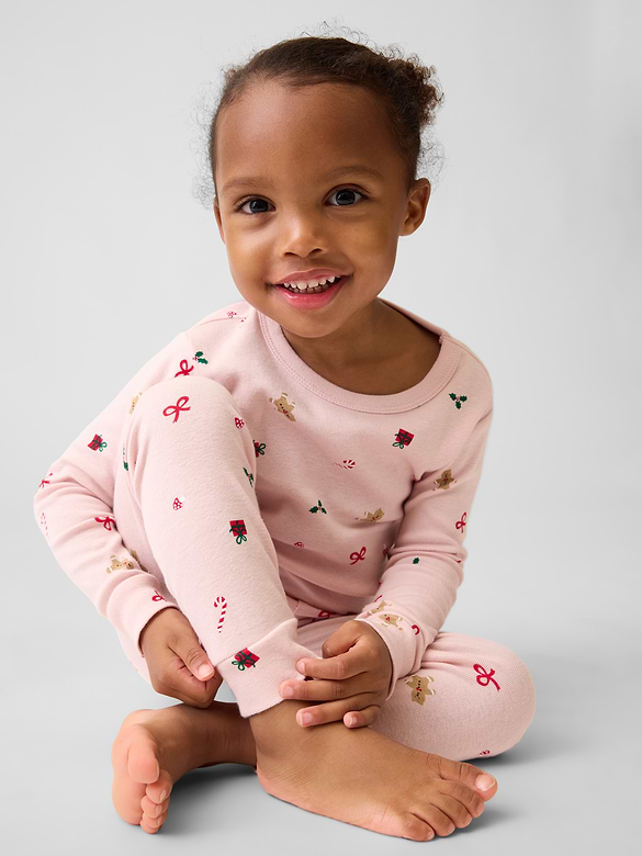 Kids & Baby Organic Brushed Cotton PJ Set