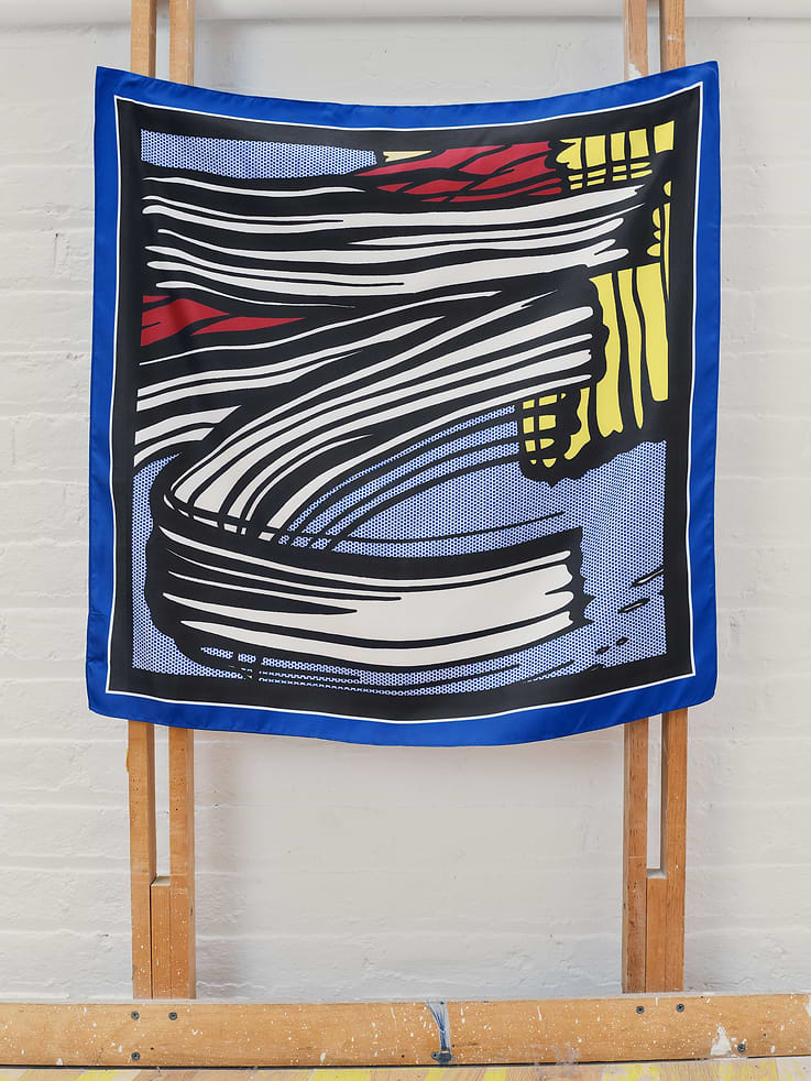 Image 6 of 6, Gap | Lichtenstein | Whitney | Little Big Painting Scarf