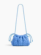 Image 4 of 6, CashSoft Cable-Knit Pouchette
