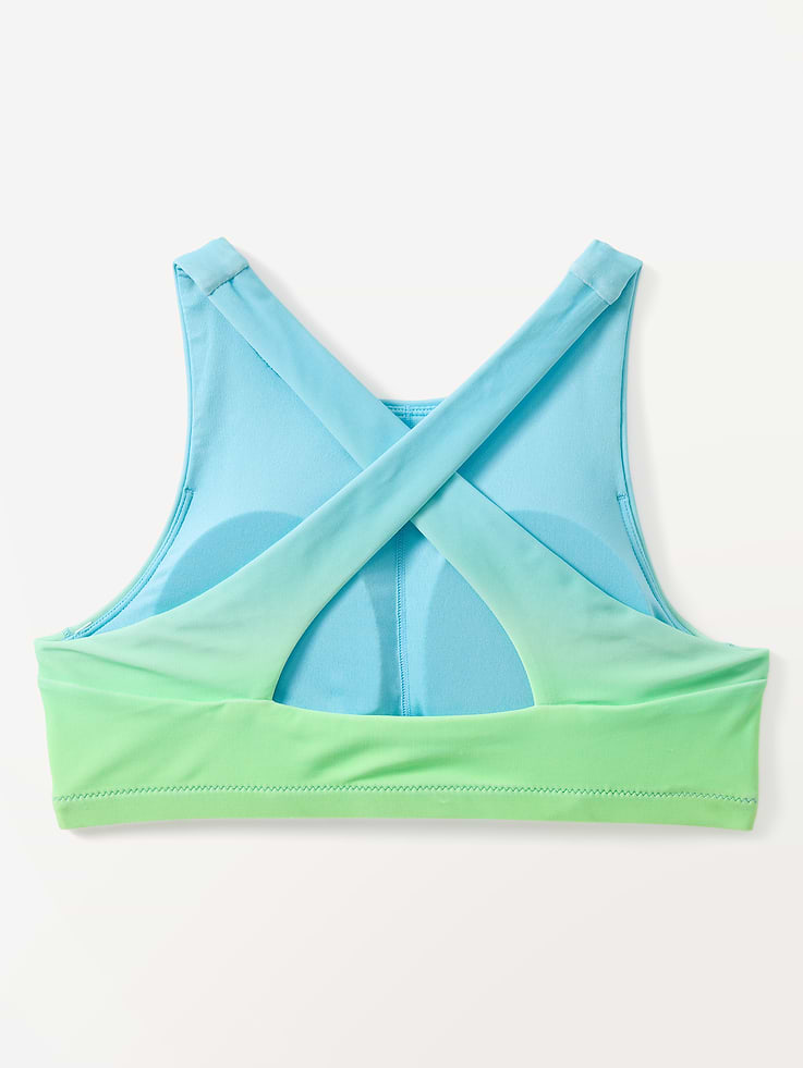 Image 2 of 4, Athleta Girl High Neck Ombre Bikini Top
