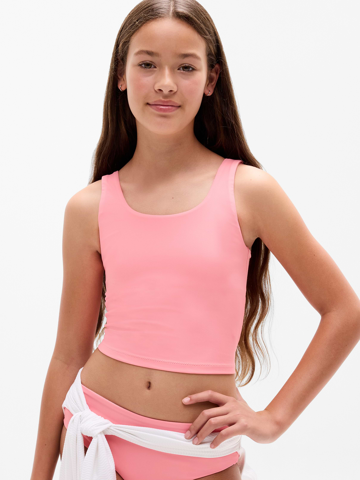 Image 3 of 3, Athleta Girl Scoop Neck Tankini