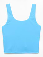 Image 1 of 3, FOR: Swim, surf, stand-up paddleboard, and all water sports, FEEL: Recycled swim fabric is sleek with high stretch, FAVE: Longline silhouette for extra coverage, Product #844076