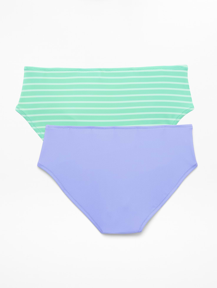 Image 2 of 4, Athleta Girl Reversible Mid Rise Swim Bottom