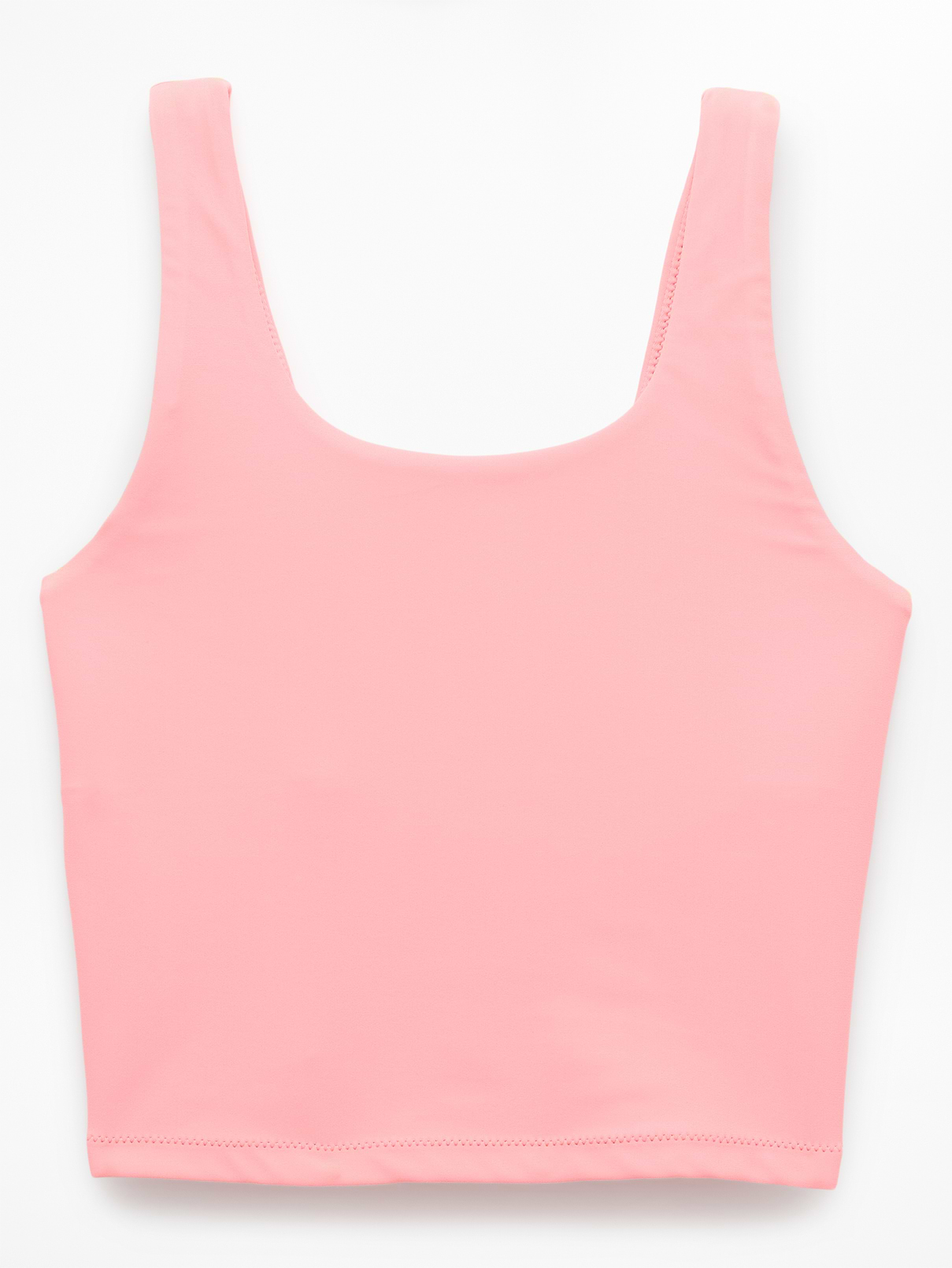 Image 1 of 3, FOR: Swim, surf, stand-up paddleboard, and all water sports, FEEL: Recycled swim fabric is sleek with high stretch, FAVE: Longline silhouette for extra coverage, Product #844076