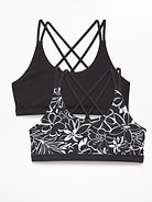 Image 1 of 2, FOR: Swim, surf, stand-up paddleboard, and all water sports, FEEL: Recycled swim fabric is sleek with high stretch, FAVE: Reversible for two looks in one, Product #844086