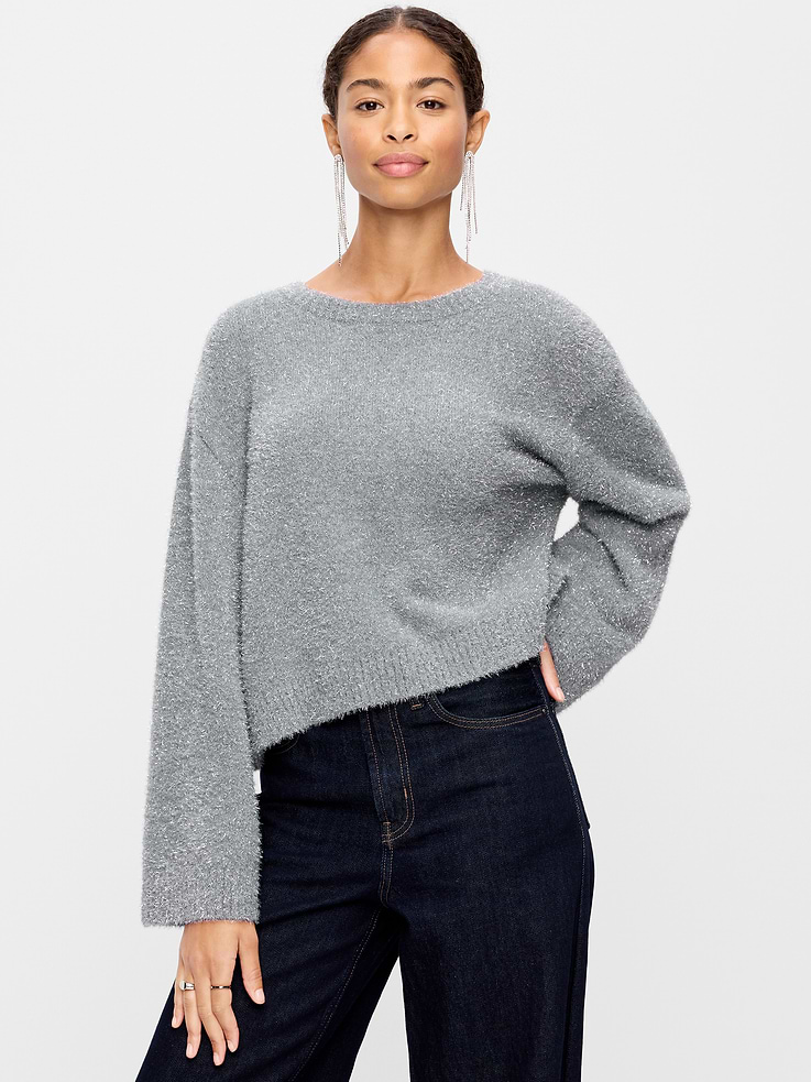 Image 1 of 6, crew neck, long sleeves, Product #1182258