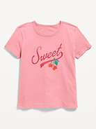 Image 1 of 1, crew neck, short sleeves, graphic at front, Product #1182398
