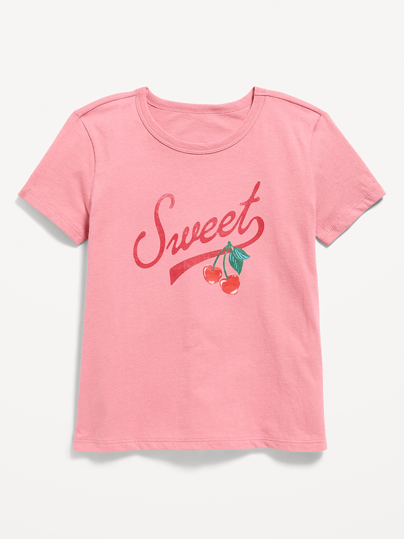 Short-Sleeve Graphic T-Shirt for Girls