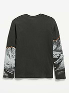Image 2 of 2, Long-Sleeve Graphic T-Shirt for Boys