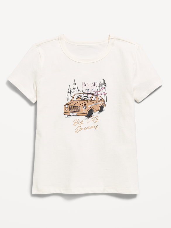 Short-Sleeve Graphic T-Shirt for Girls
