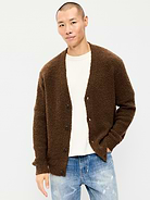 Image 1 of 3, v neck, long sleeves, button front, front pockets, Product #1182703