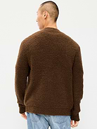 Image 2 of 3, Wool-Blend Cardigan Sweater