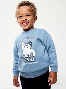 Image 1 of 3, crew neck, long sleeves, drop shoulders, licensed graphic, Product #1184231