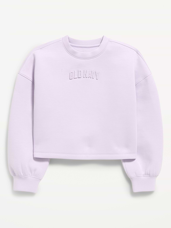 Bounce Fleece Logo Graphic Sweatshirt for Girls