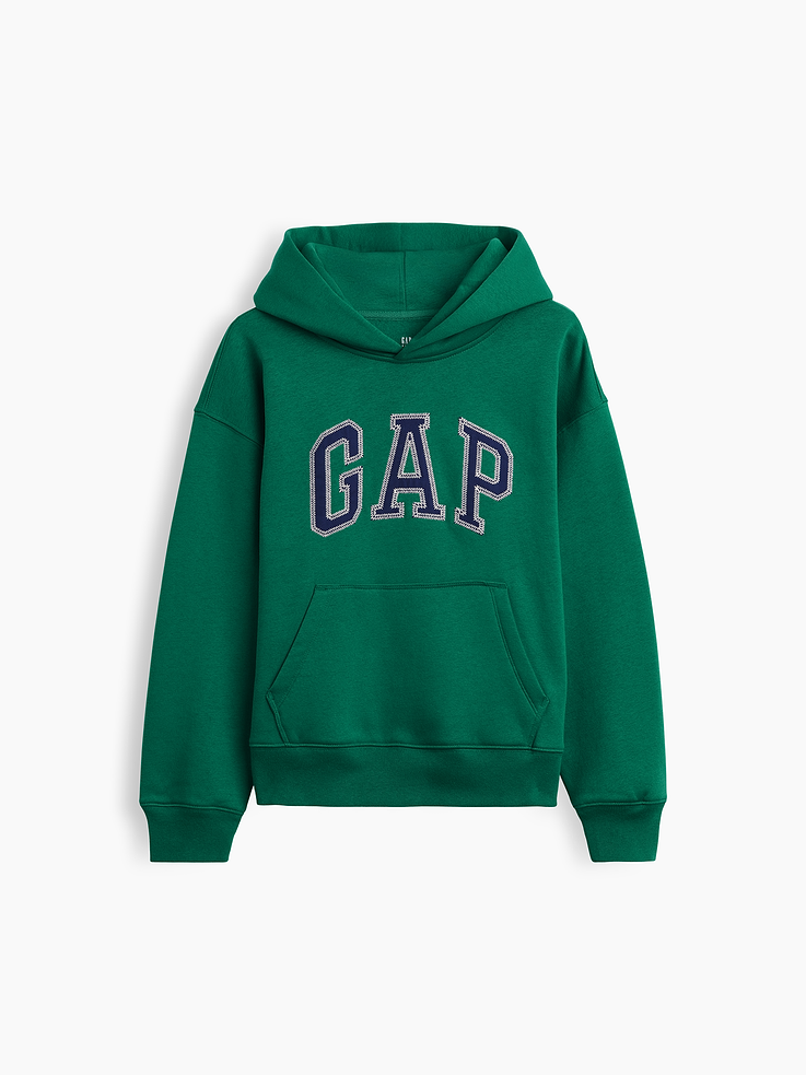 Image 4 of 5, Kids VintageSoft Relaxed Logo Hoodie