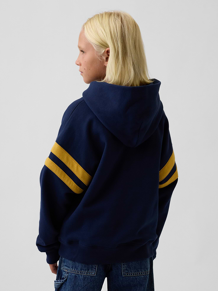 Image 2 of 5, Kids VintageSoft Relaxed Logo Hoodie