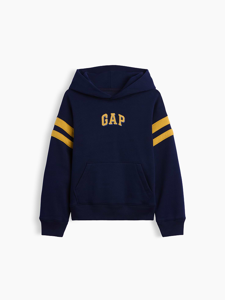 Image 4 of 5, Kids VintageSoft Relaxed Logo Hoodie
