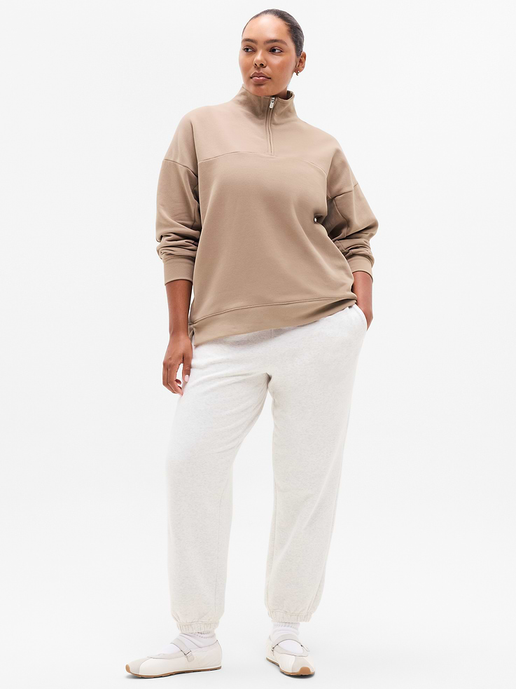 Image 2 of 7, Forever Fleece 1/4 Zip Sweatshirt