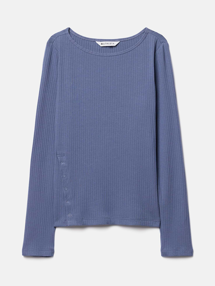 Image 5 of 5, Athleta Girl Right Moves Asymm Rib Top