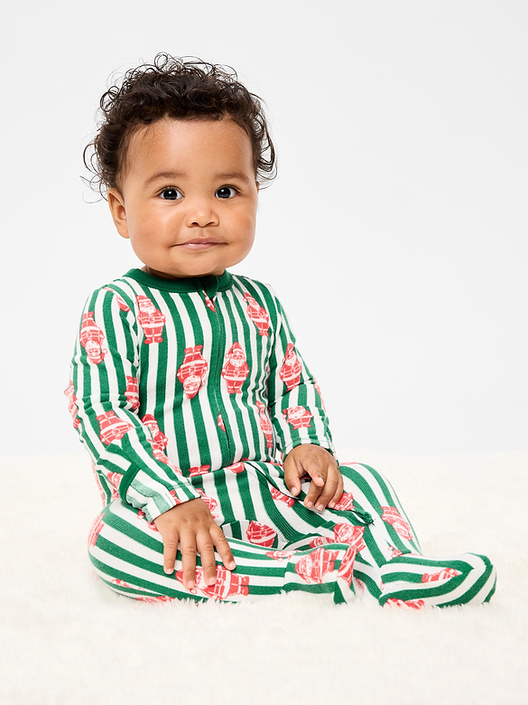 SoftMode 2-Way-Zip Sleep & Play Footed One-Piece for Baby