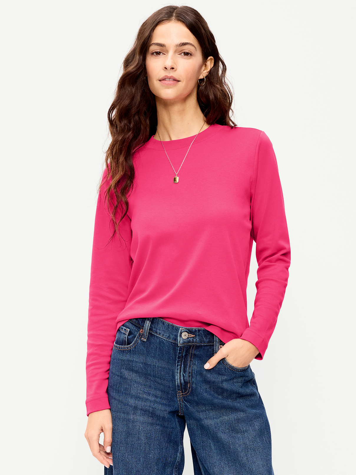 Heavyweight Long-Sleeve Crew-Neck T-Shirt