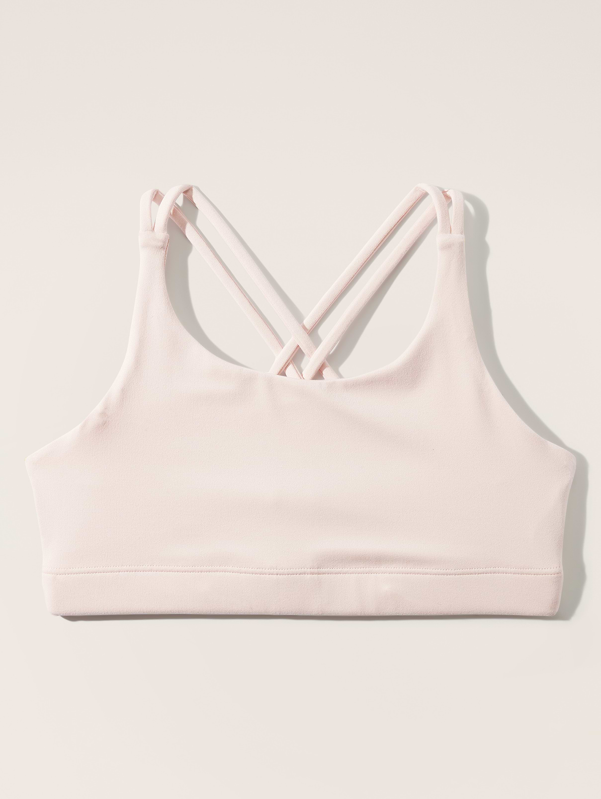 Image 1 of 3, FOR: School, practice, and play, FEEL: Powervita fabric is buttery soft with support that feels like a gentle hug, FAVE: Novelty back detail adds a fun twist, Product #422070