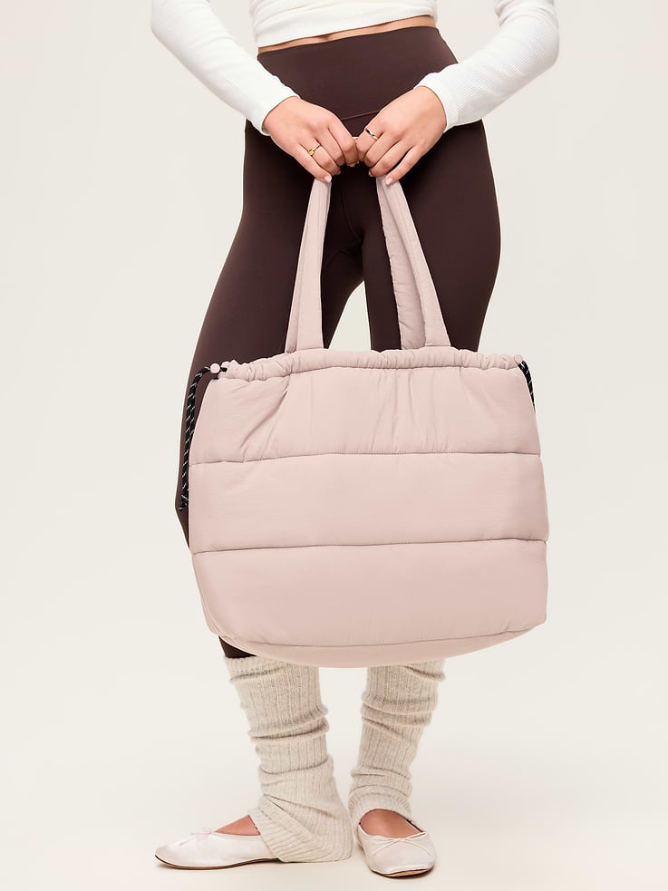 Image 2 of 5, Active Puffer Cinched Tote