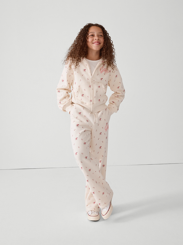 Kids French Terry Straight-Leg Sweatpants