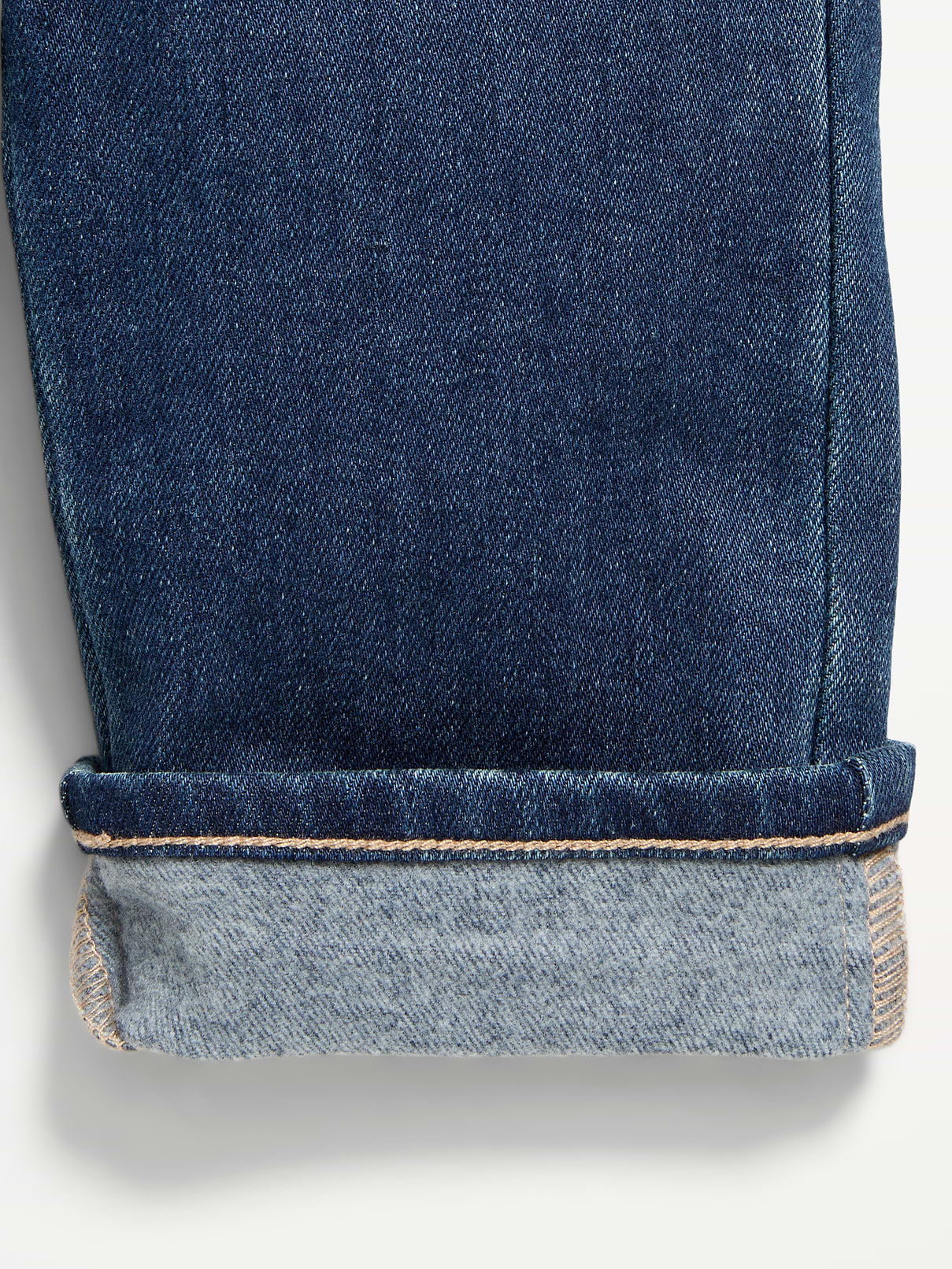 Image 3 of 3, Baggy Brushed Jeans for Baby