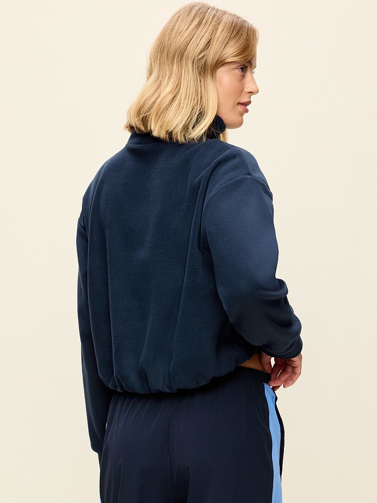 Image 2 of 7, Performance Fleece Funnel Neck Pullover