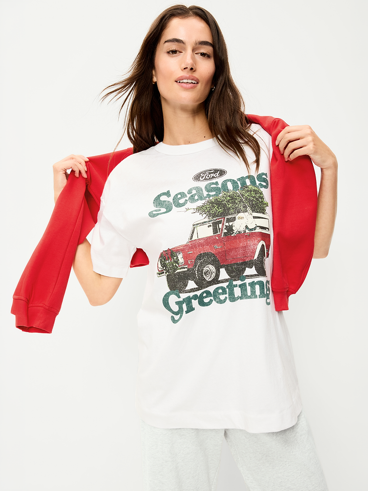 Image 3 of 9, Ford Bronco™ Oversized Tunic T-Shirt