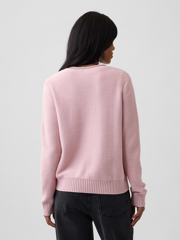 Image 2 of 5, Rollneck Cable-Knit Sweater