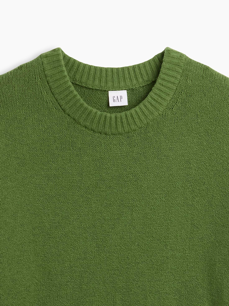 Image 4 of 5, Cashsoft Relaxed Crewneck Sweater