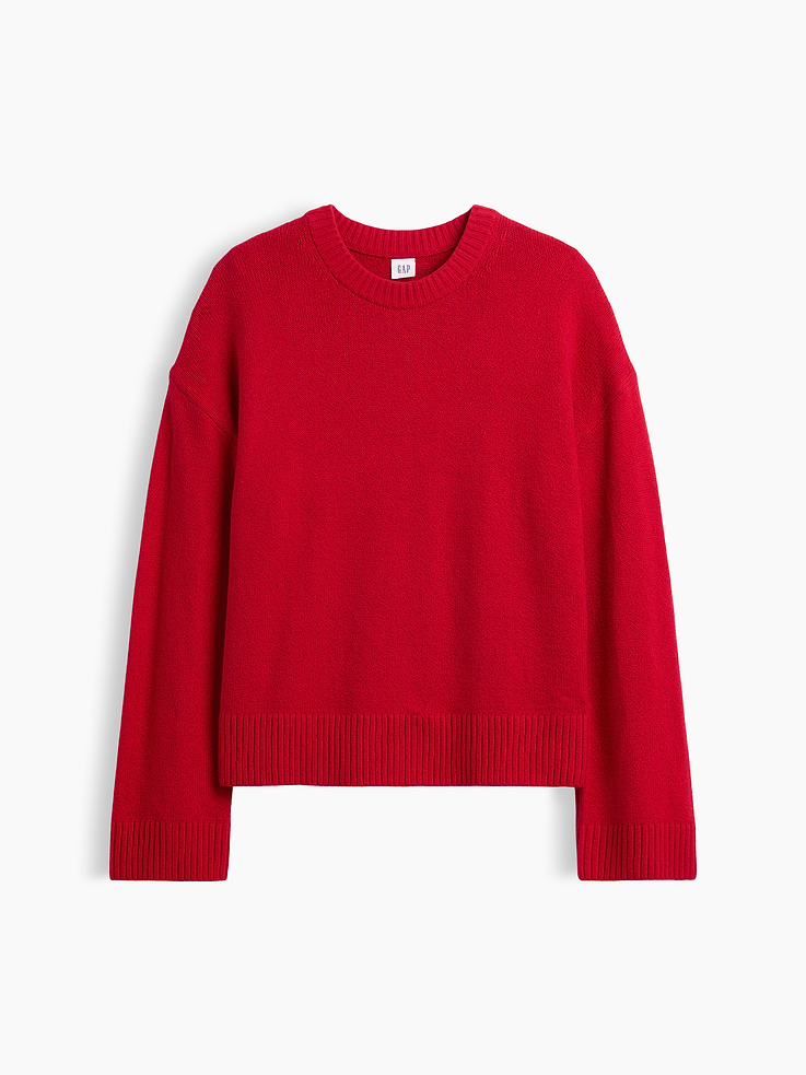 Image 5 of 5, Cashsoft Relaxed Crewneck Sweater
