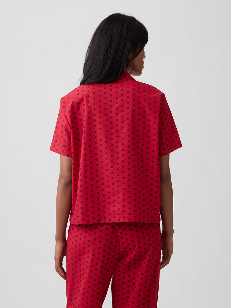 Image 2 of 4, Poplin PJ Shirt
