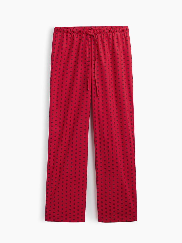 Image 4 of 4, Poplin PJ Pants