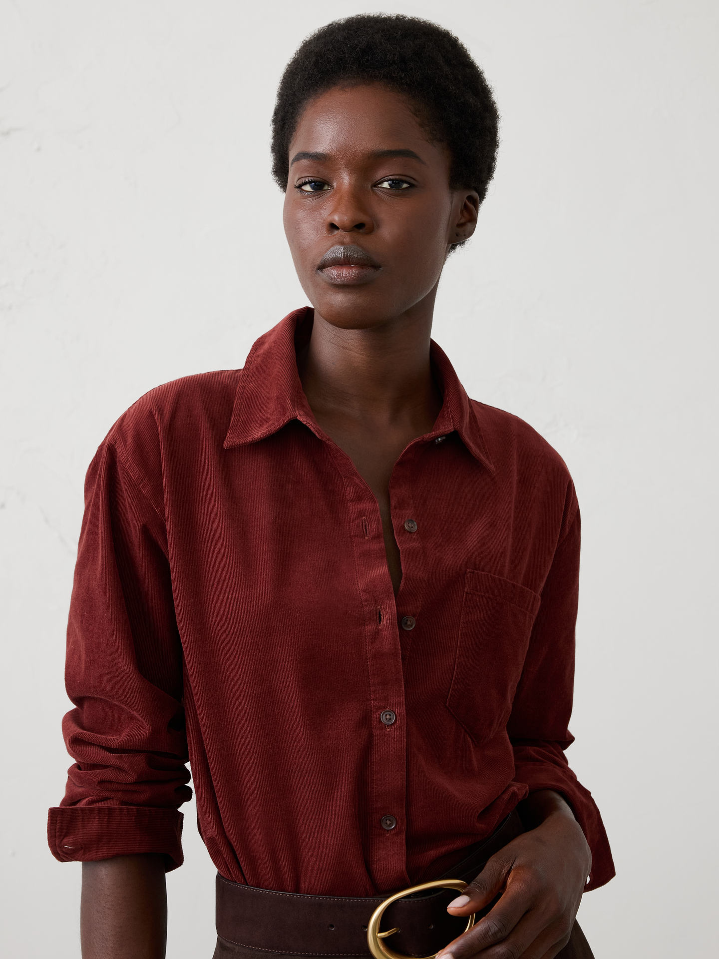 Image 3 of 4, Corduroy Shirt
