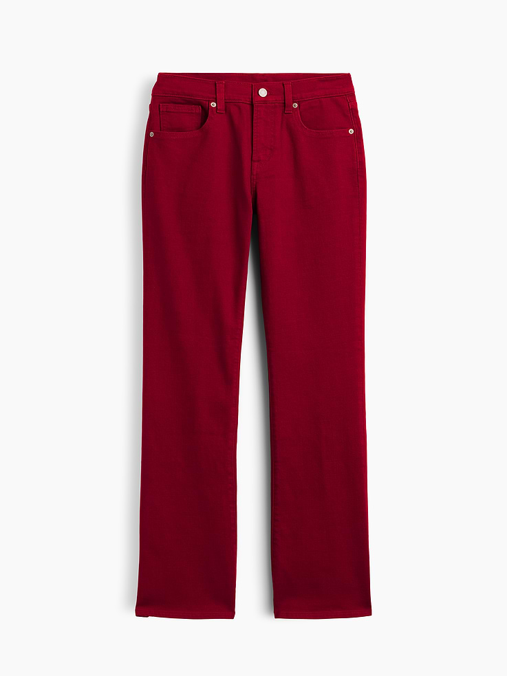 Image 7 of 7, Mid Rise Boot Jeans