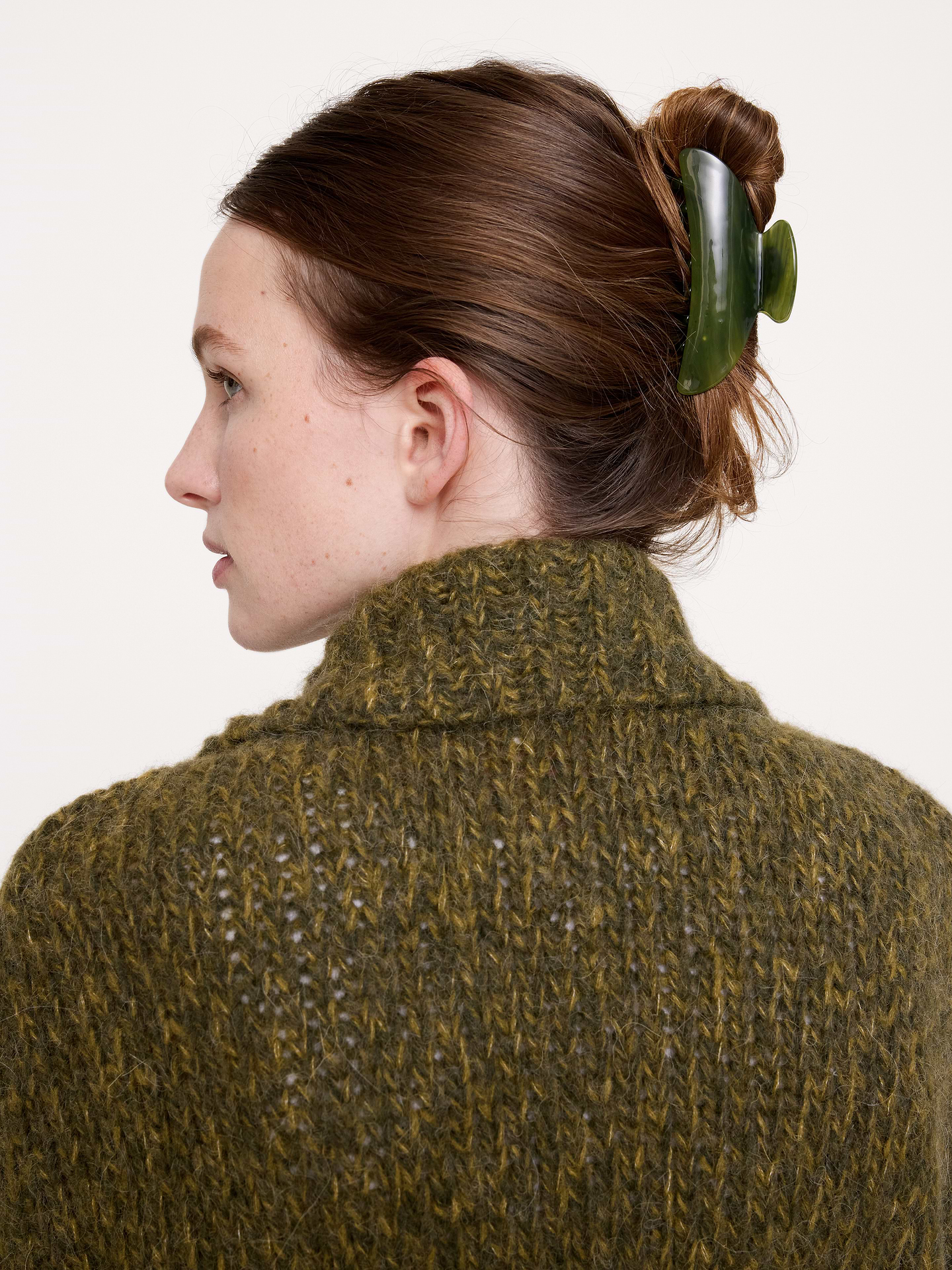 Image 4 of 5, Midi Heirloom Claw Clip by Machete