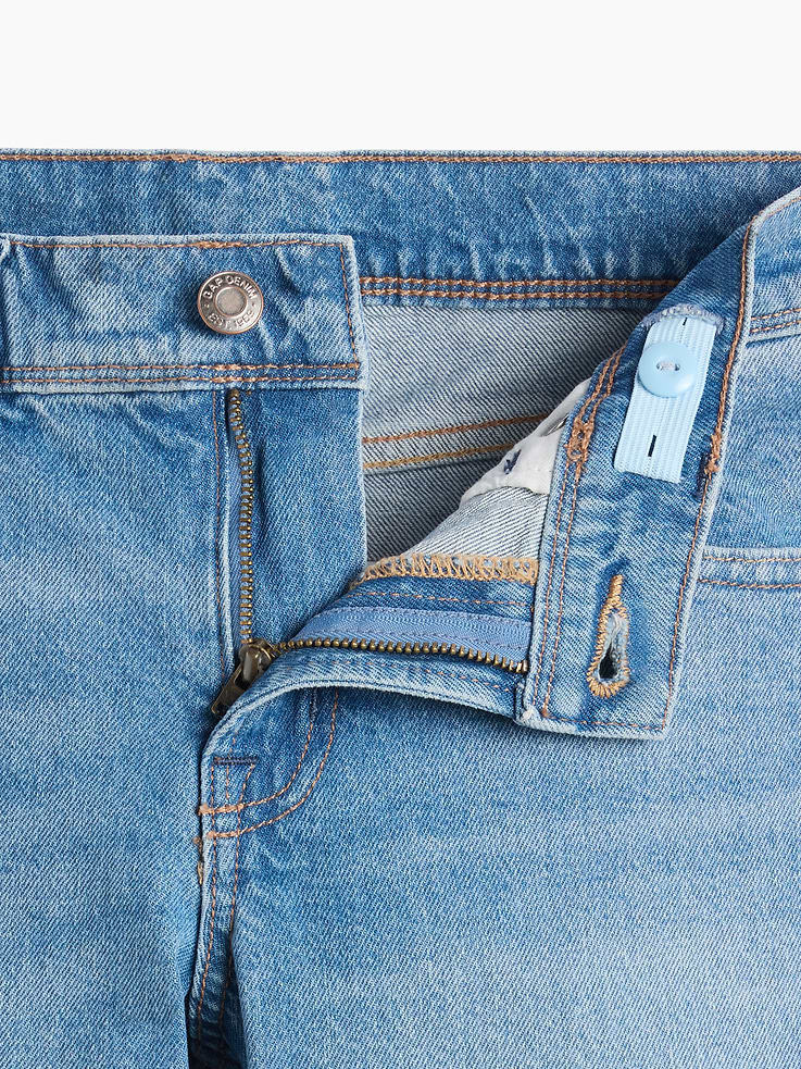 Image 3 of 4, Kids Low Rise Relaxed Flare Jeans