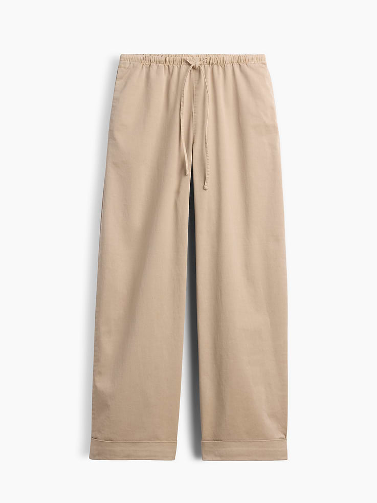 Image 3 of 3, Cuffed Easy Pants