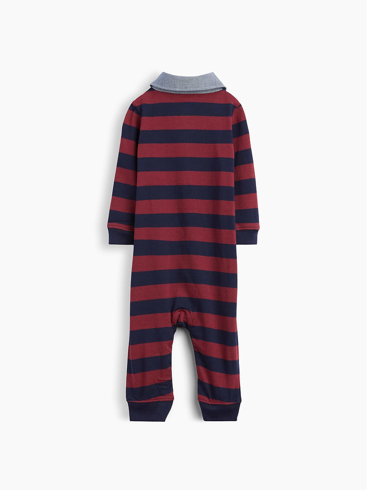 Image 2 of 2, Baby Rugby One-Piece