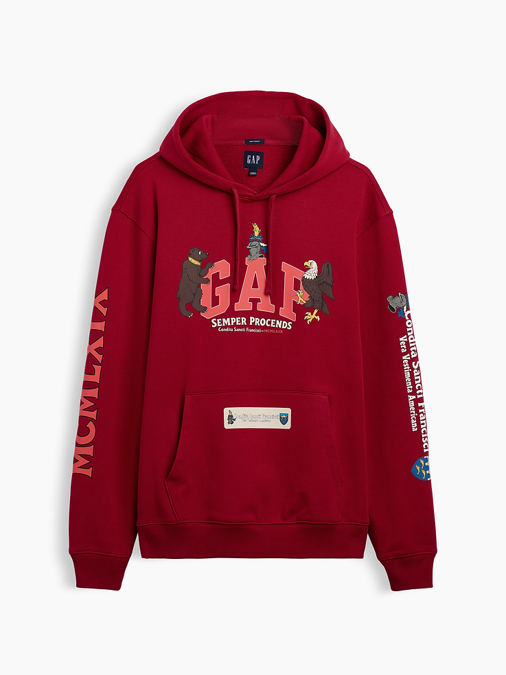 Image 7 of 8, Adult Heavyweight Logo Hoodie by Edward Crutchley