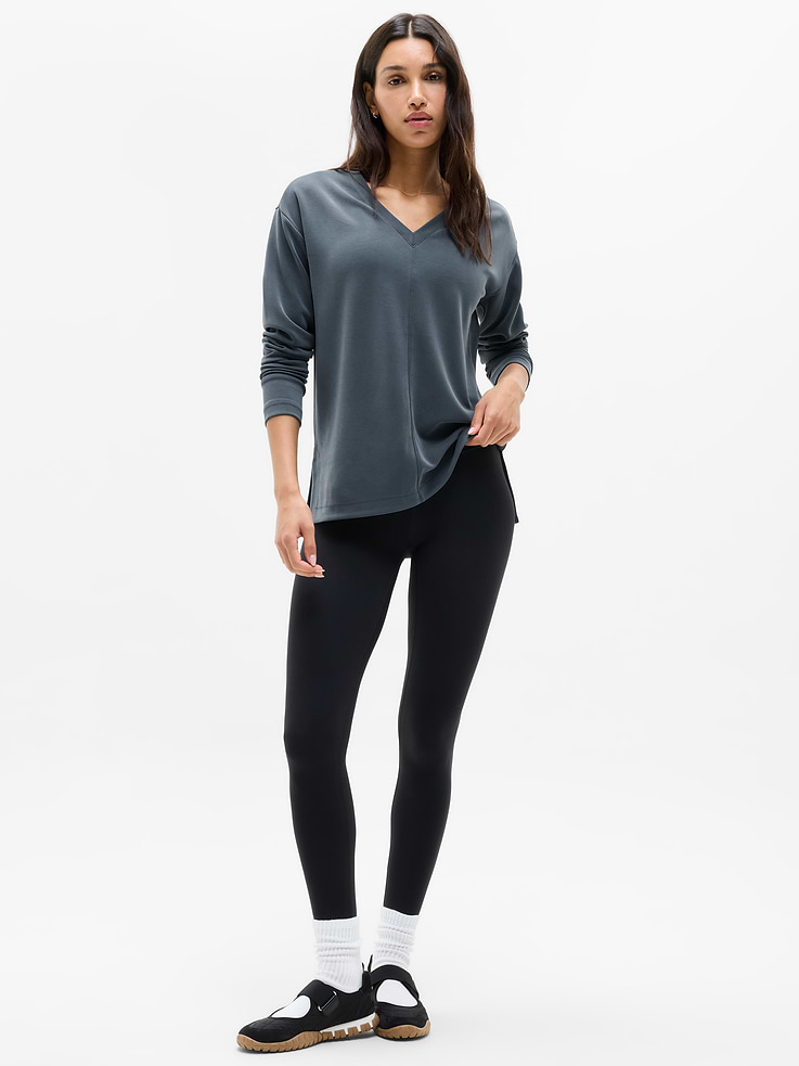 Image 2 of 7, Seasoft V-Neck Sweatshirt