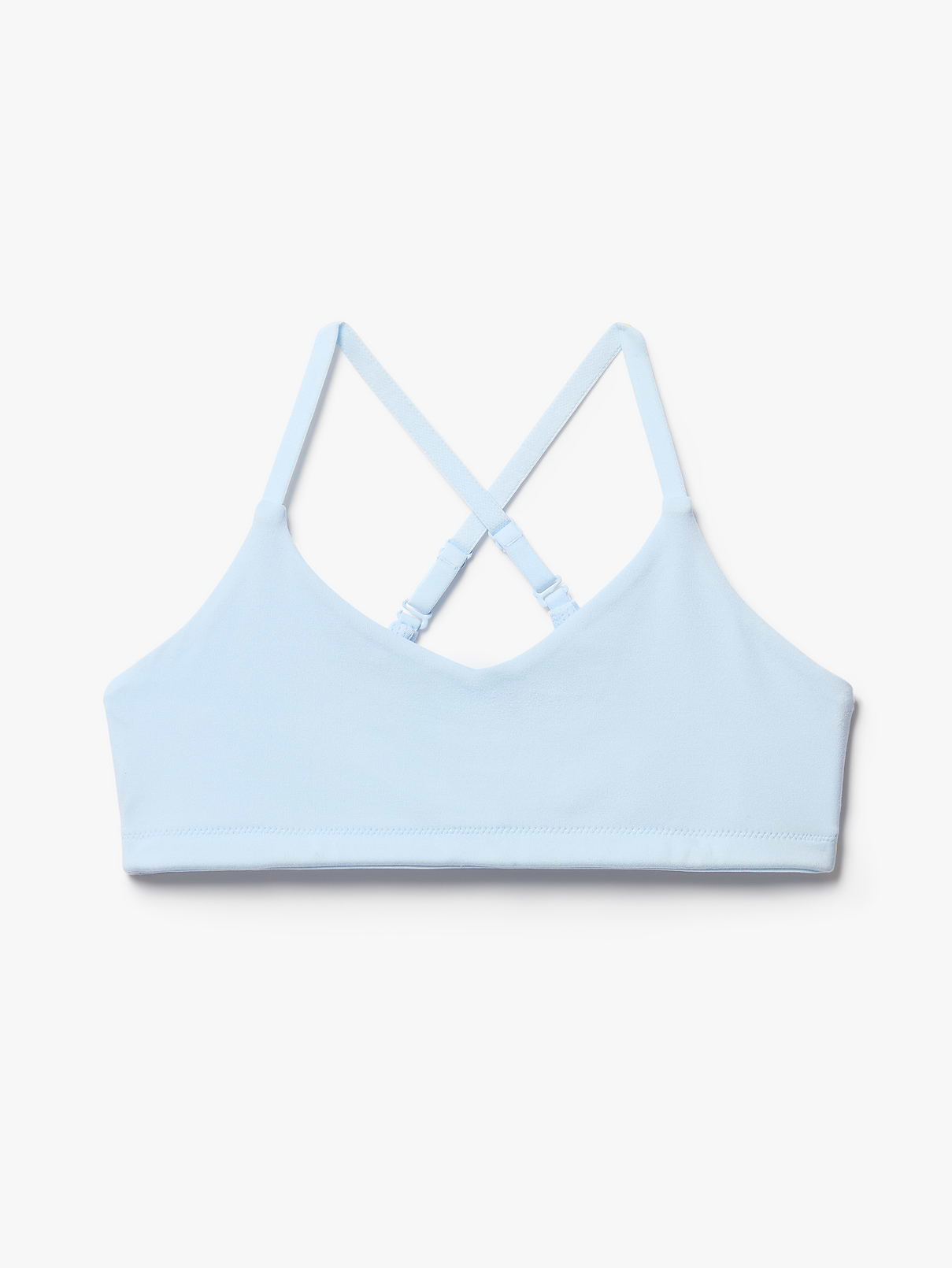 Image 1 of 2, FOR: School, practice, and play, FEEL: Powervita fabric is buttery soft with support that feels like a gentle hug, FAVE: Adjustable straps for a customizable fit, Product #454505