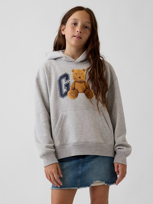 Kids VintageSoft Brannan Bear Logo Hoodie