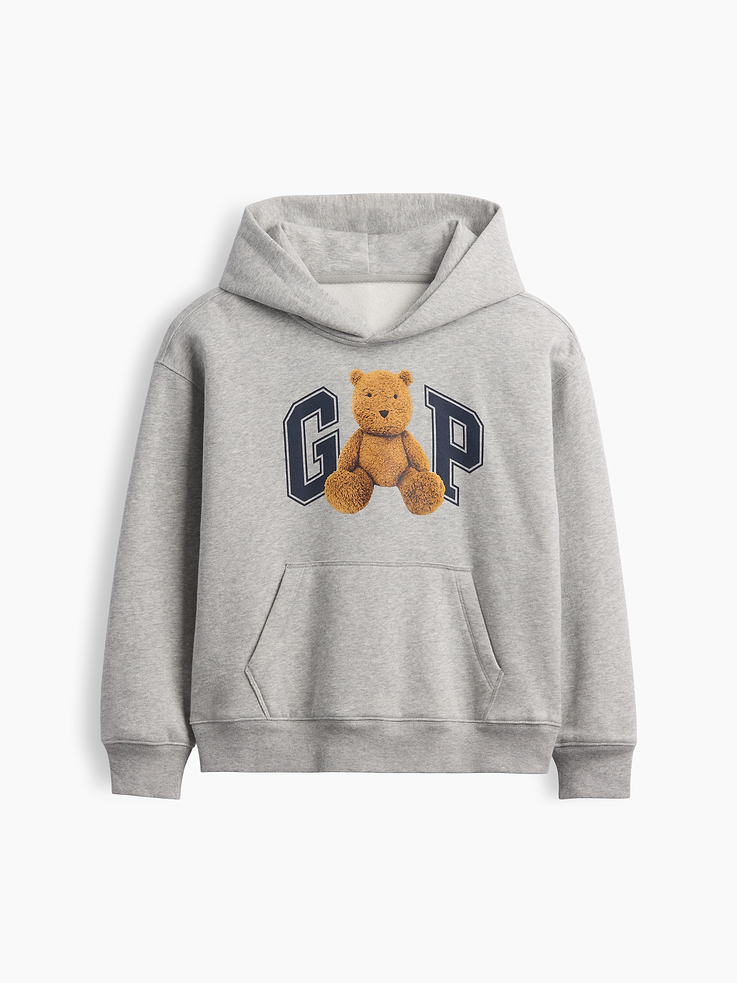 Image 5 of 5, Kids VintageSoft Brannan Bear Logo Hoodie